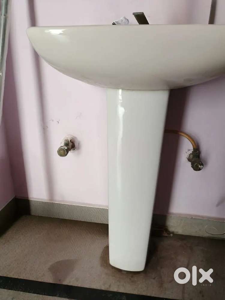 Pedestal wash basin