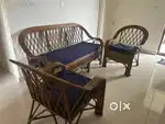 3 + 1 + 1 Bamboo sofa