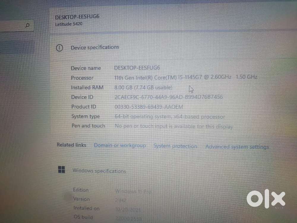 Laptop for sale