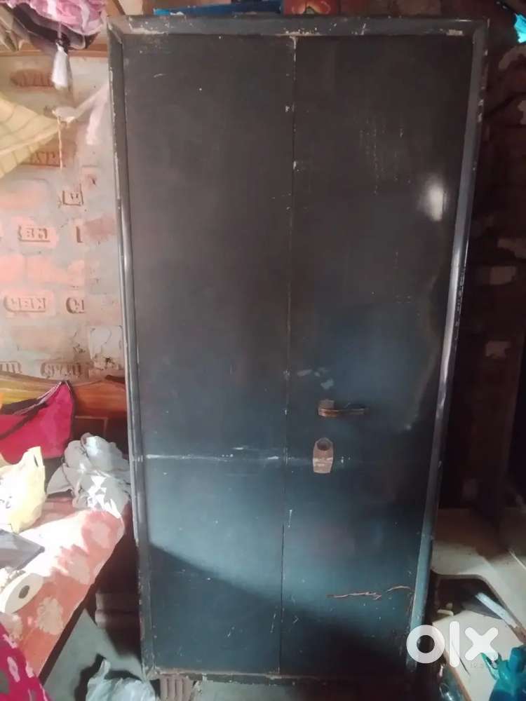 Steel Almirah approx 6 feet with larger passage inside