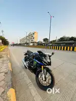 My brother had bought a ride.