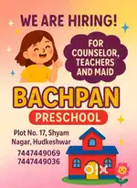 Bachpan Pre School Hiring Experience In Montessori location Hukeshwar!
