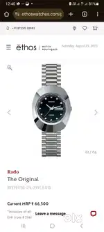 100% Original RADO wrist watch