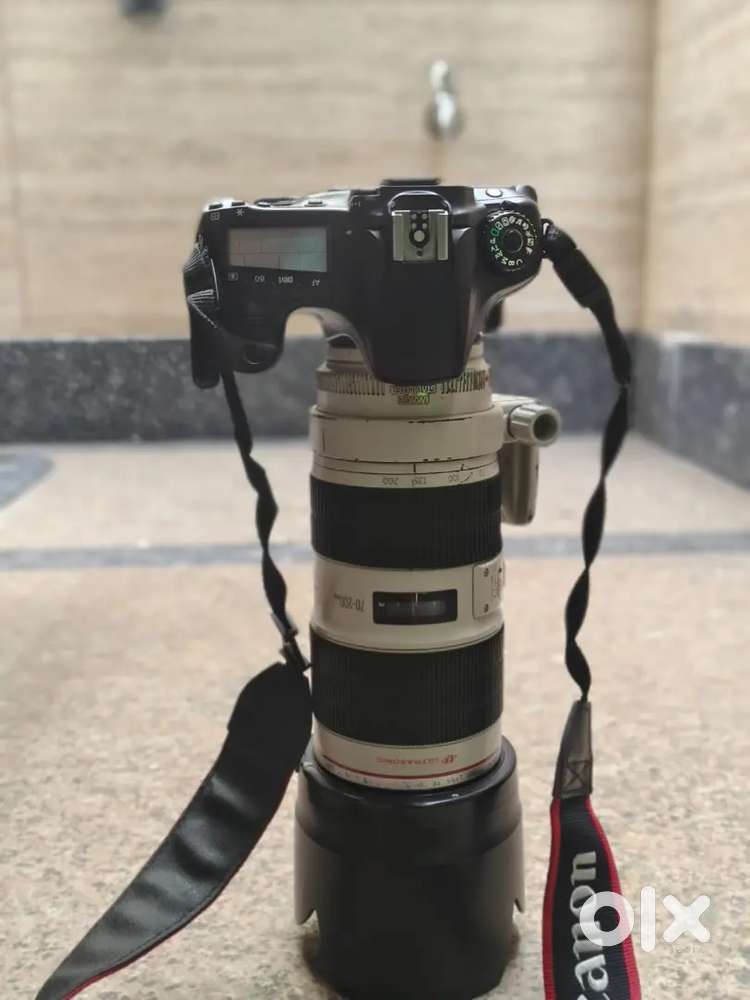 Camera canon EOS 60d & canon  lens 70_200mm f/ 2.8