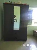 3 Door Full MDF board Wardrobe