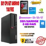 Branded Core i5-i3/8 GB Ram/500 Gb/2Gb Graphic/system computer CPu