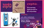 ZEPTO DELIVERY JOBS FREE JOINING AND 10000 RS JOINING BONUS ALSO