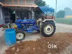 Tractor & trolley