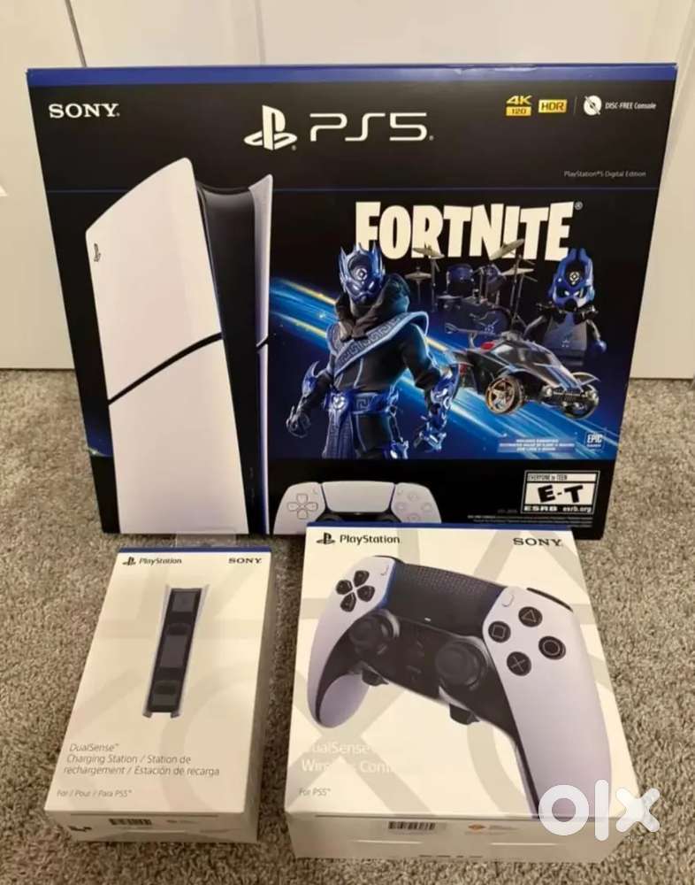 PS5 Slim Console Fortnite Cobat Star Bundle  Dualsese Edge Controller