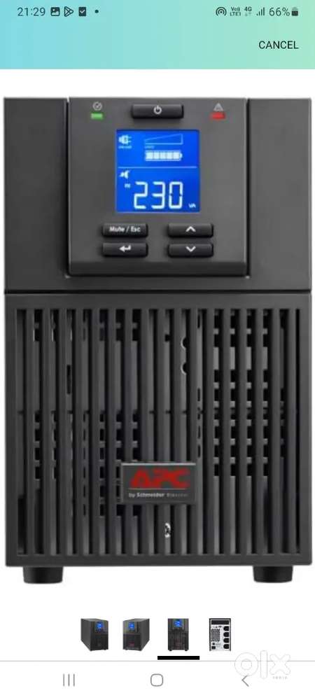 New APC 1KVA UPS (Model: SRC1KI-IN) – Unused, Box Pack