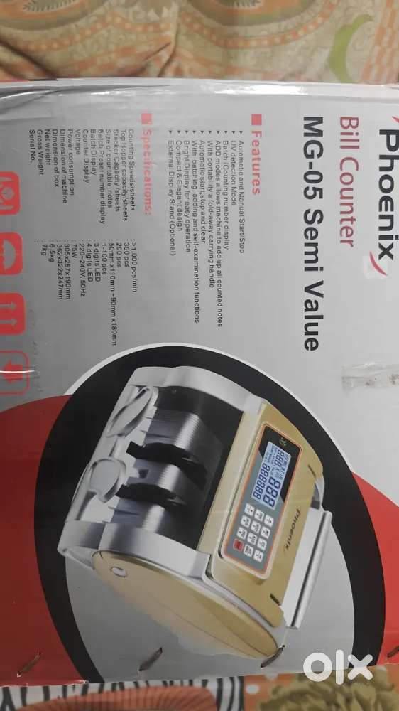 Cash counting machine