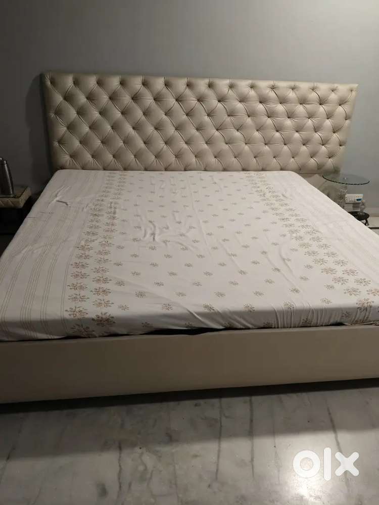 Bed with mattress & Sofas
