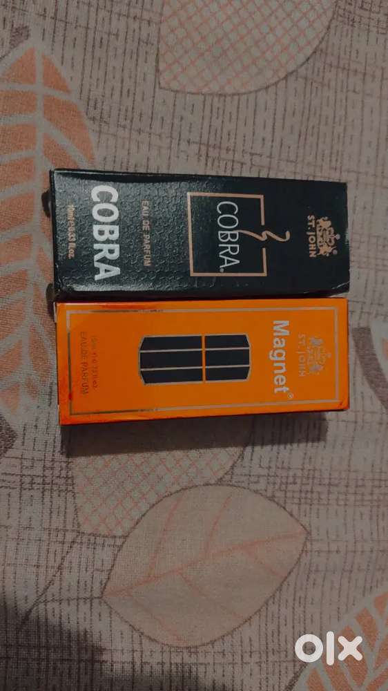 Man and woman perfume