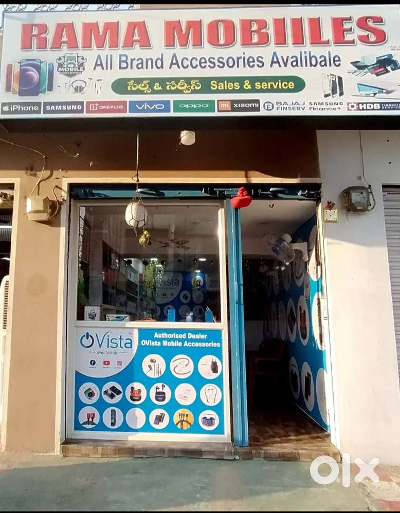 I want sale my mobile shop with all accsoris