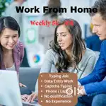Typing Work Part time Work Weekly Payment