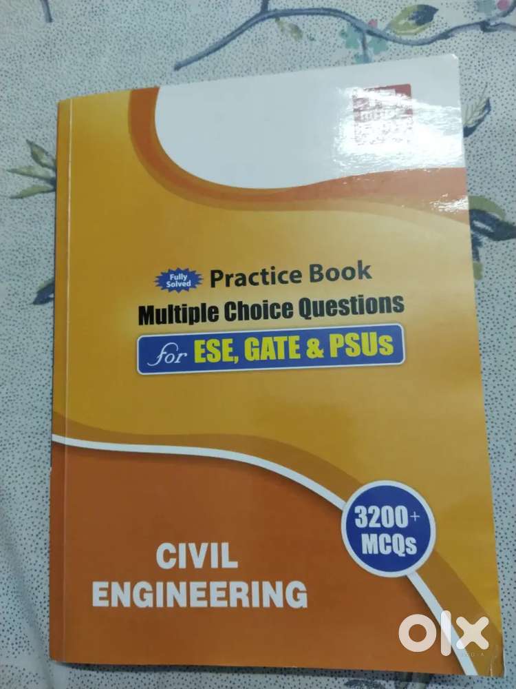 MCQ Practice Book For Ese, Gate, Psu's, Made Easy, Civil Engineering