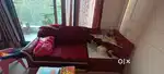 2 seater sofa and corner table