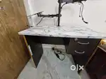 Study table and headrest chair for sale