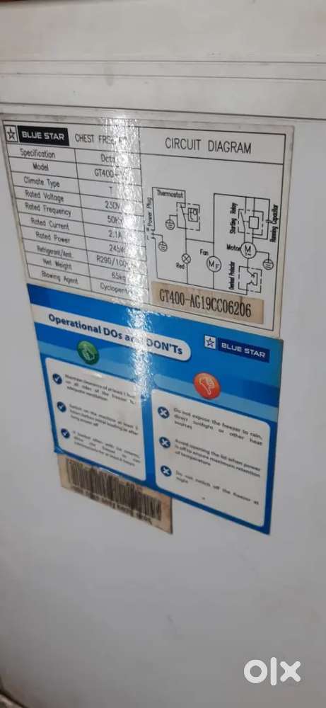 350 Ltr. Deep Big Size Ice Cream Freezer
