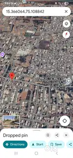 40X66 commercial south site for sale at Aksaya Colony Vidyanagar Hubli