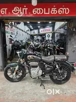 ROYAL ENFIELD CLASSIC 350c Green Top model