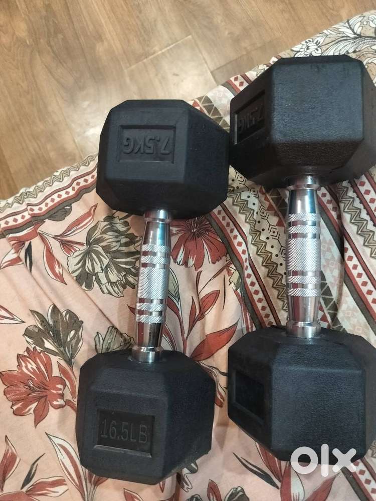 7.5 kg branded new dumbbell