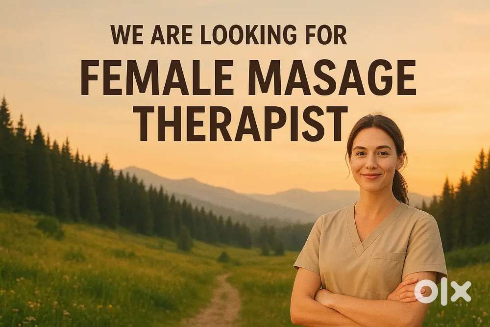 We are looking for a female massage therapist