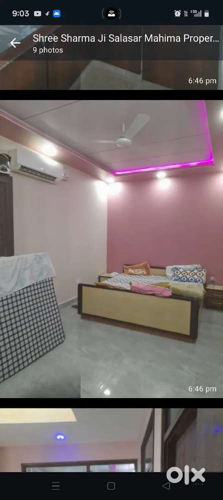 1 bhk fully furnished in vaishali nagar