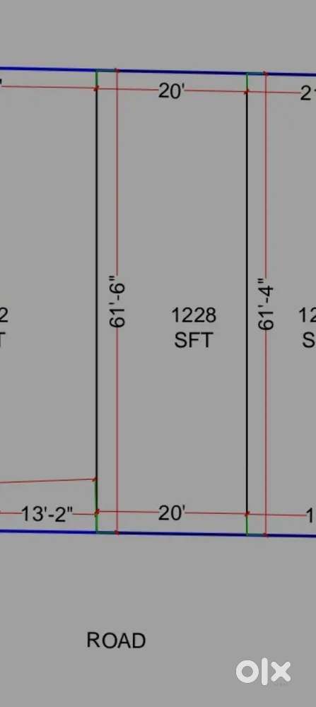 भाठागांव फेज 1 में commercial plot 4199