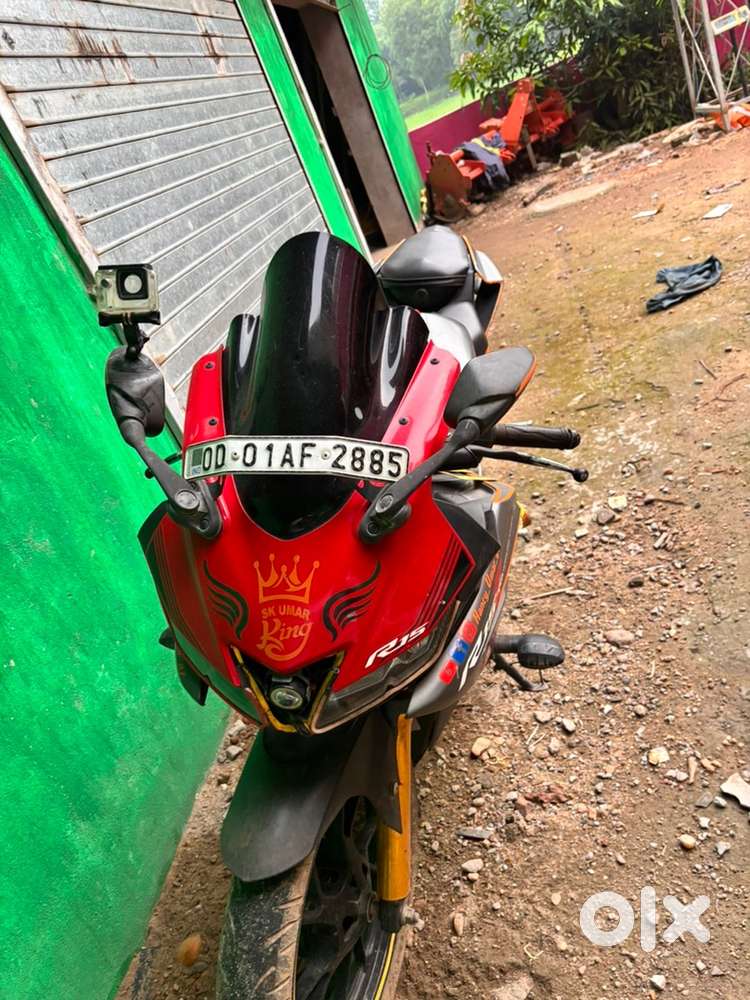 Yamaha r15 v3 ref gery color