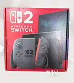 Nintendo Switch 2 Standard Edition with Red & Blue Joy Con (Black)