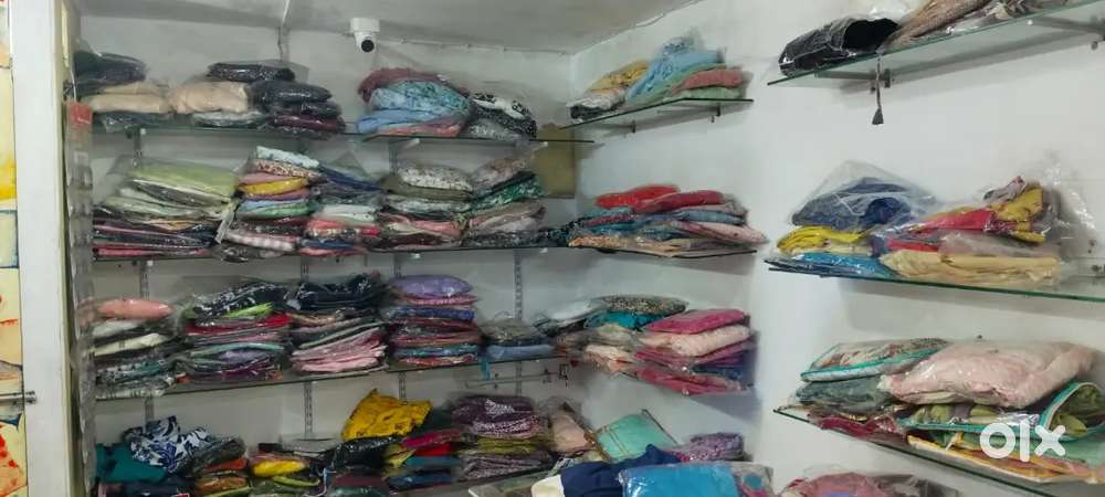 Fully furnished garments shop on rent