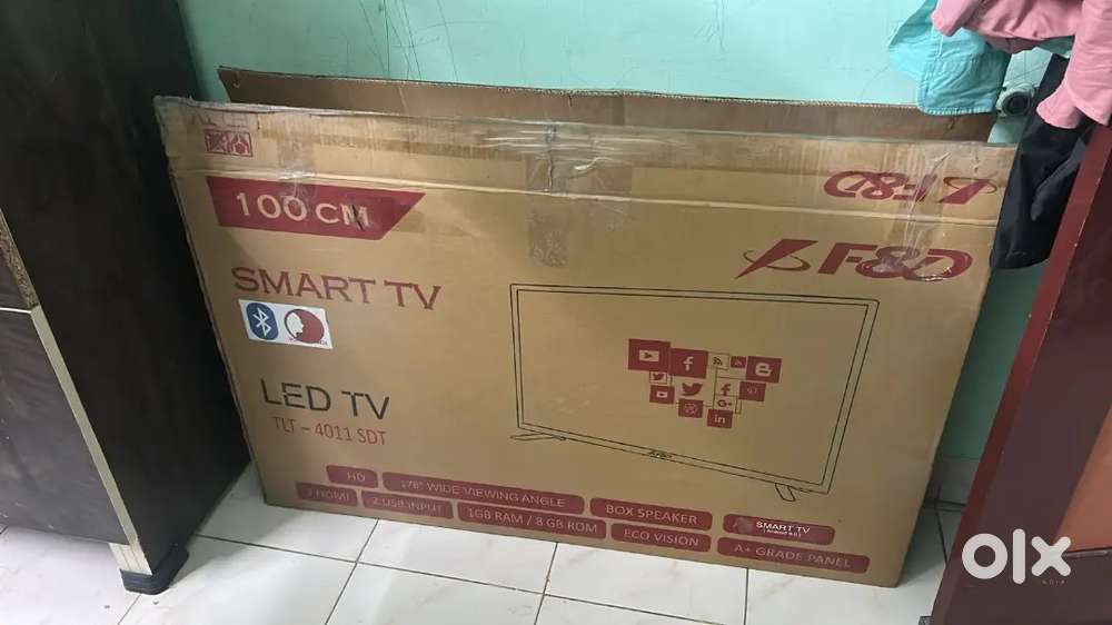 F&D 100 CM LED TV 40INCH FLT 4010 SDT ANDROID