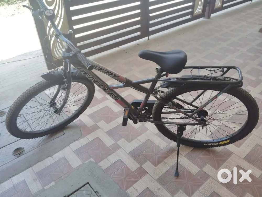 Cycle sparingly used