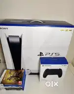 Sony PlayStation 5 Disc+ controller + 5 games (825GB)