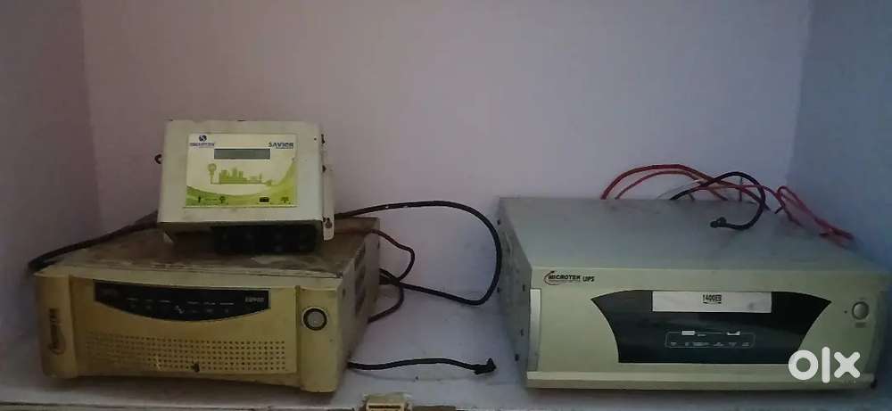 Microtek 2 inverter and solar panel and Smarten controller
