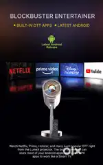 MULTIMEDIA AUTO ANDROID 12.0 2+16GB PROJECTOR 9000LM ANSI 2000LM
