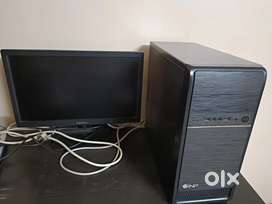 An assembled second hand computer for sale