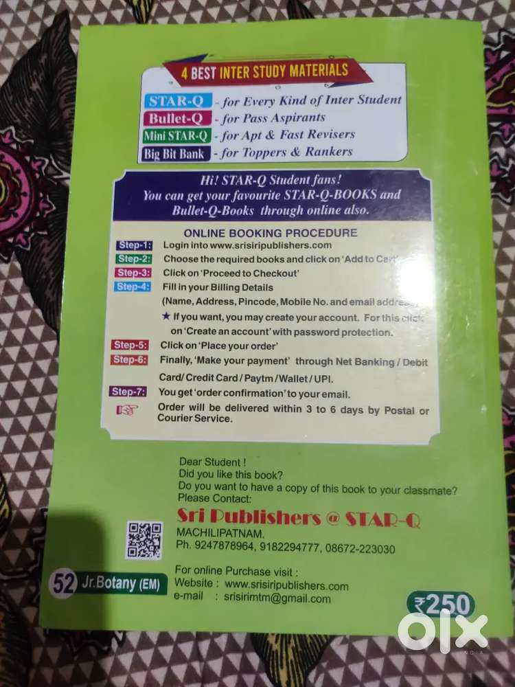 Botony 1st year material good book very important question
