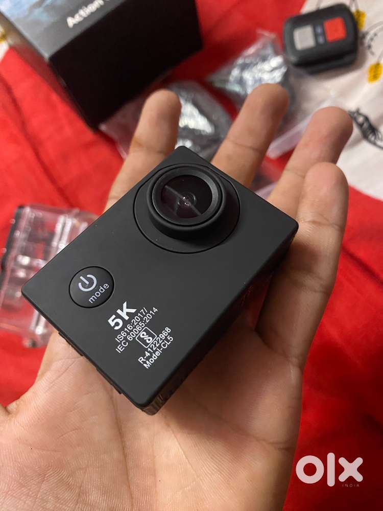 go pro 5 k not used not any single scratch only serious buers msg