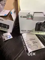 Canon 200d mark ii new condition very less use