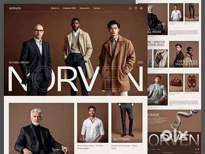 Professional Website Men’s Fashion Shop