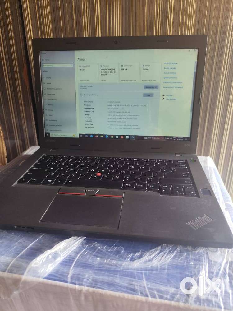 Lenovo Laptop I5 7th gan