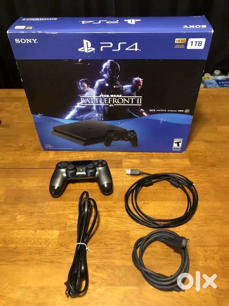 Sony Playstation 4 Pro Console Bundle w Games 1TB Battle Front II