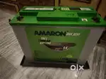 Amaron lead acid battery, very less used, warranty remaining