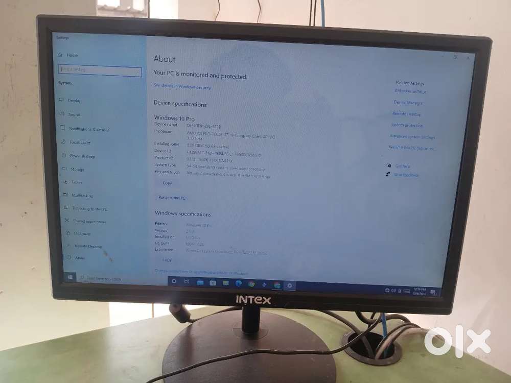 PC is available for sale