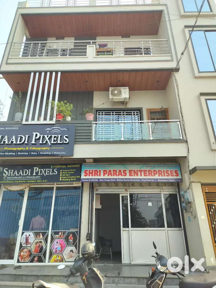 Shop with godown for rent