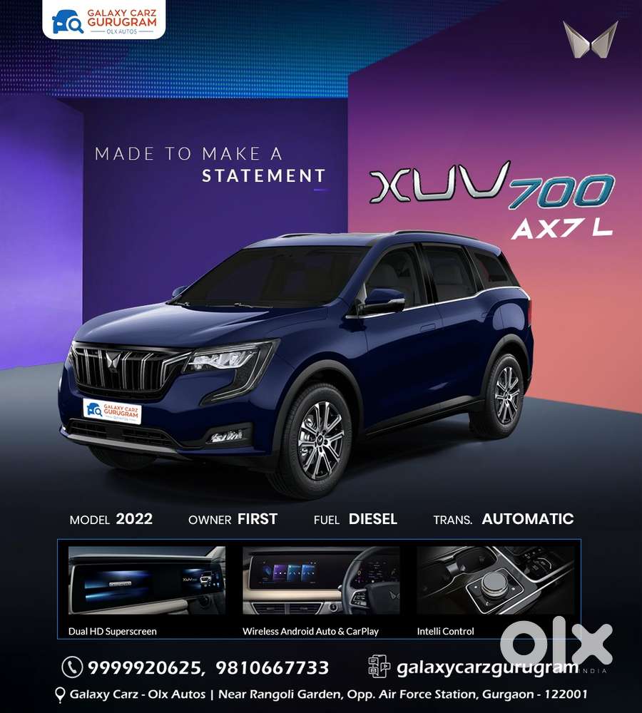 Mahindra XUV700, 2022, Diesel