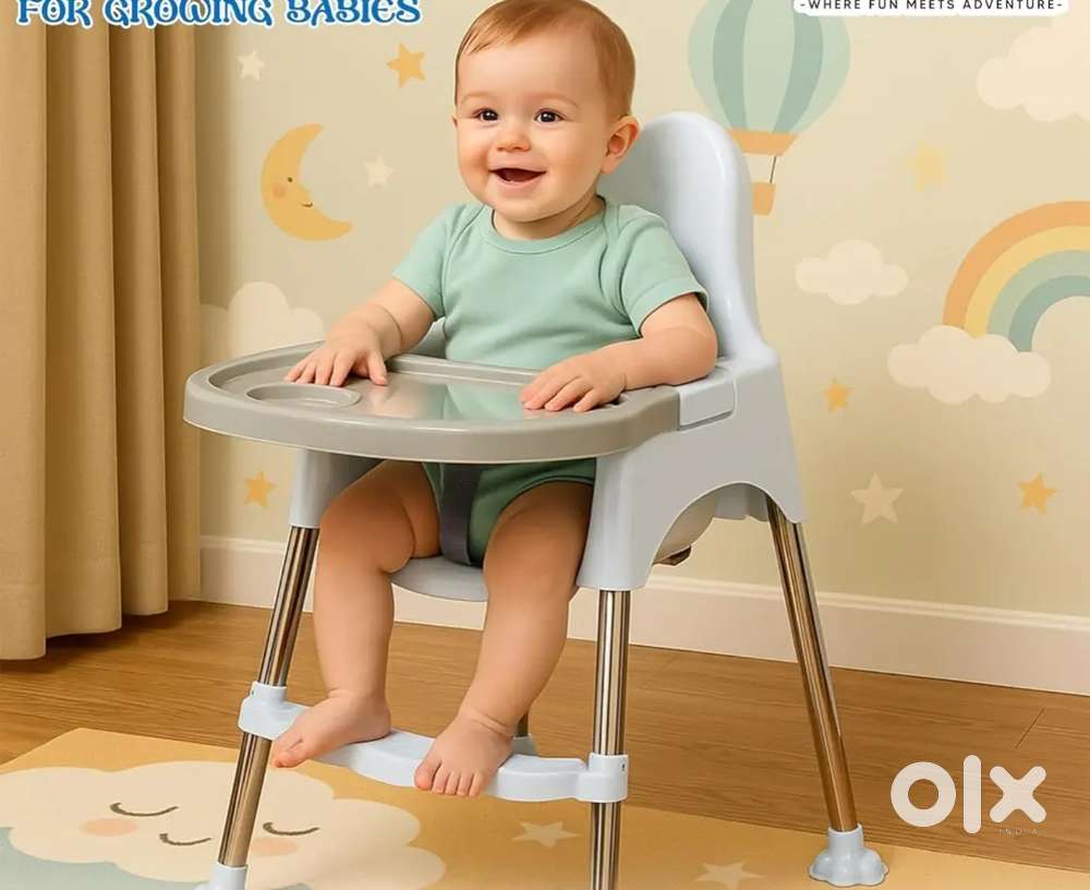 Baby dining chair बाळाची जेवायची उंच खुर्ची