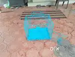 Foldable dog cage